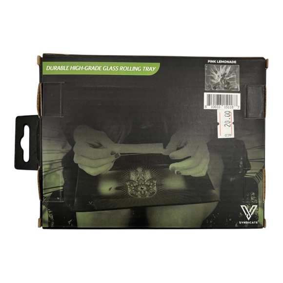 Purple Haze Glass Rolling Tray - Picture 3 of 5